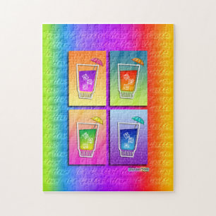 Pop Art COCKTAILS PUZZLE