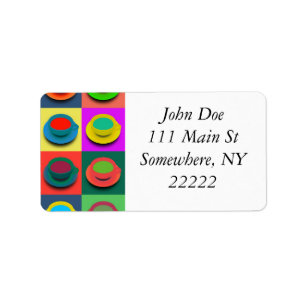 Pop-Art Coffee Mugs Label