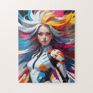 Pop art colourful  jigsaw puzzle