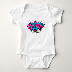 Pop Art Comic Ka-Pow! Baby Bodysuit