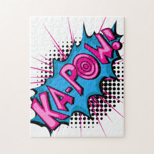 Pop Art Comic Ka-Pow! Jigsaw Puzzle