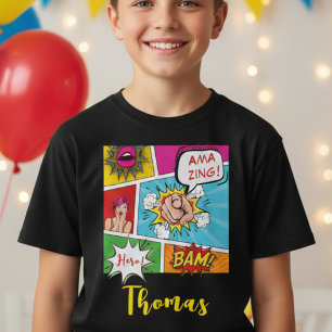 Pop art comic kid T-Shirt