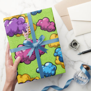 Pop Art Comic Splash Wrapping Paper