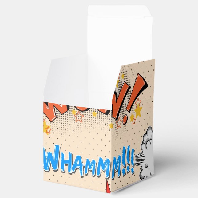 Pop Art Comic Style Ha Ha Ha! Favour Box (Opened)