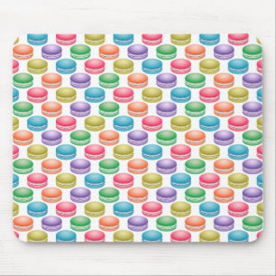 Pop Art Cookies Colourful Macarons Mouse Mat