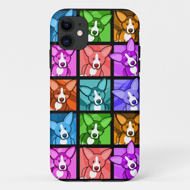 Pop Art Corgi iPhone 5 Case (Back)