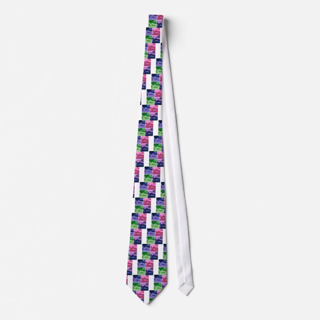 Pop Art Corvettes Tie (Front)