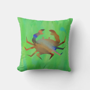 Pop Art Crab Cushion