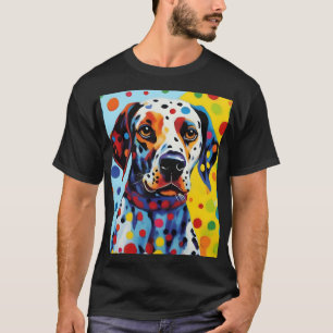 Pop Art Dalmatian Dog T-Shirt