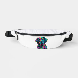 Pop Art dog to add fun and colour to your style  Bum Bags