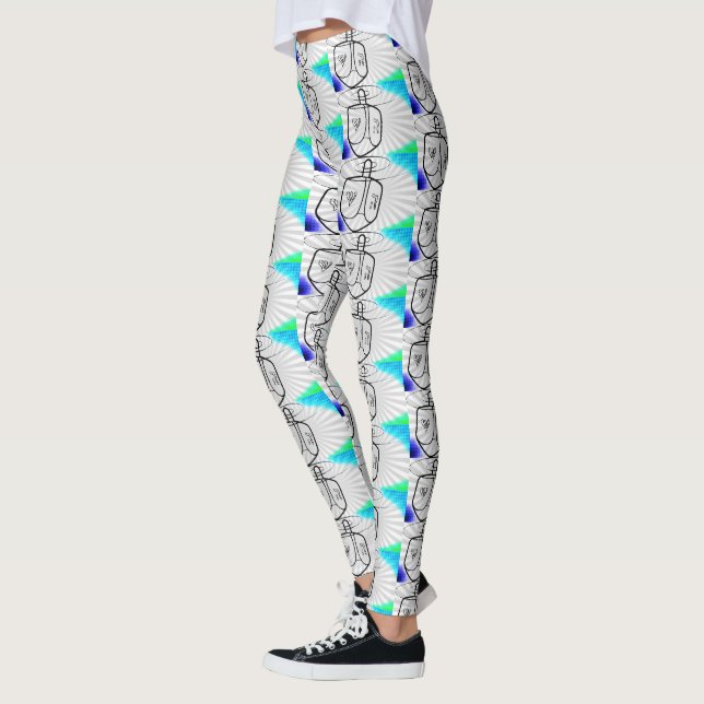 Pop Art Driedel Leggings (Left)