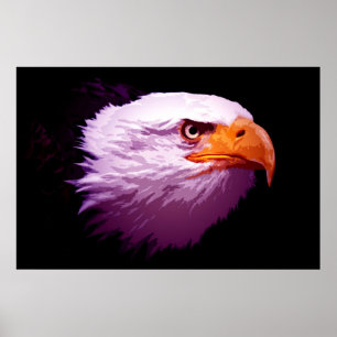 Pop Art Eagles - Bald Eagle Posters Prints