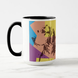 Pop Art Effect Beagle   Mug