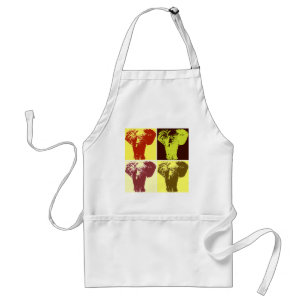 Pop Art Elephant Standard Apron