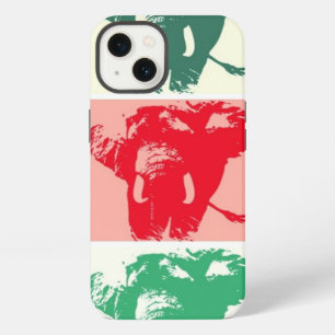 Pop Art Elephants iPhone 13 Case