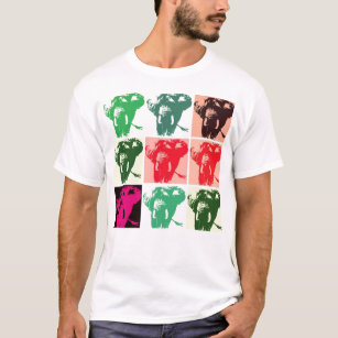 Pop Art Elephants T-Shirt