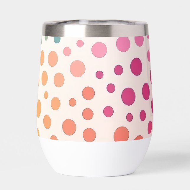 Pop Art Energy Dots Colourful Gradient (Back)