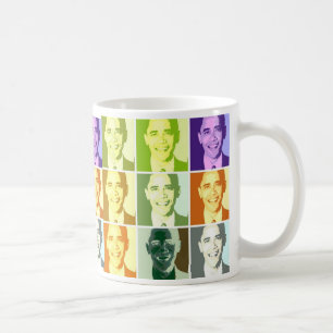 Pop Art .esque Obama Mug