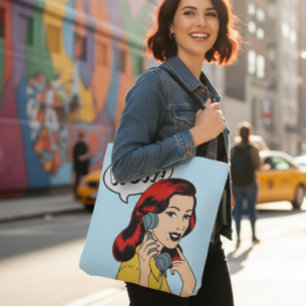 Pop Art Extravaganza Tote Bag