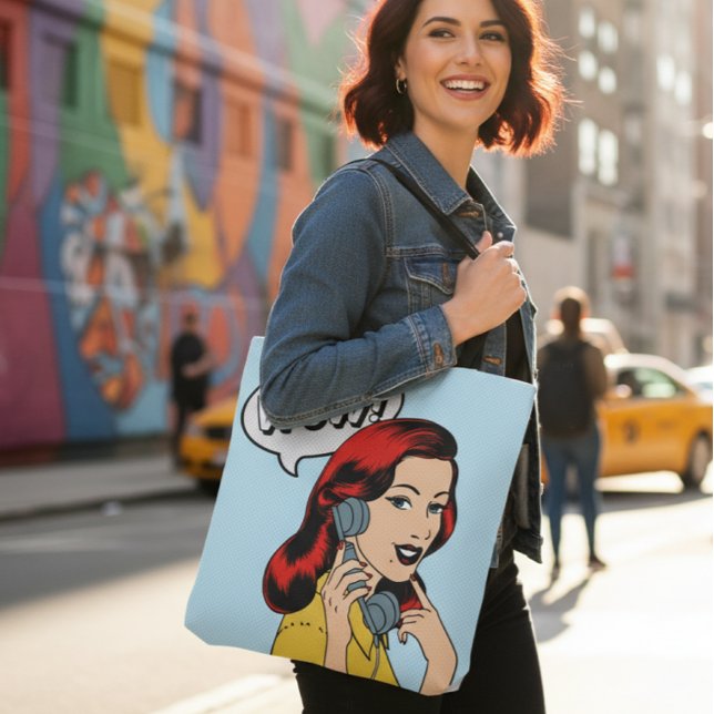 Pop Art Extravaganza Tote Bag (Creator Uploaded)