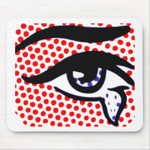 Pop Art Eye Mouse Mat