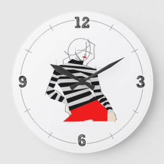 Pop Art Fashion Wall Clock
