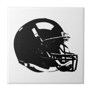 Pop Art Football Helmet Ceramic Tile
