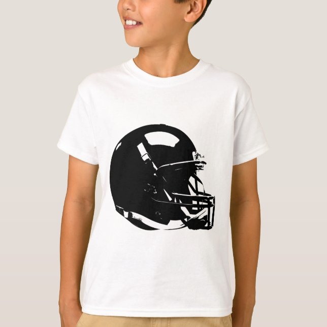 Pop Art Football Helmet T-Shirt (Front)