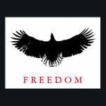 Pop Art Freedom Eagle Landing Poster<br><div class="desc">Freedom & Courage Motivational  Eagles Images - Fearless Bald Eagles - Bald American Eagle Pictures - Fearsome Patriotic Eagle Heads,  Flying Eagles,  Landing Eagle</div>