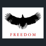 Pop Art Freedom Eagle Landing Poster<br><div class="desc">Freedom & Courage Motivational  Eagles Images - Fearless Bald Eagles - Bald American Eagle Pictures - Fearsome Patriotic Eagle Heads,  Flying Eagles,  Landing Eagle</div>