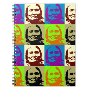Pop Art Freedom Fighter Geronimo Notebook