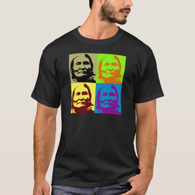 Pop Art Freedom Fighter Geronimo T-Shirt (Front)