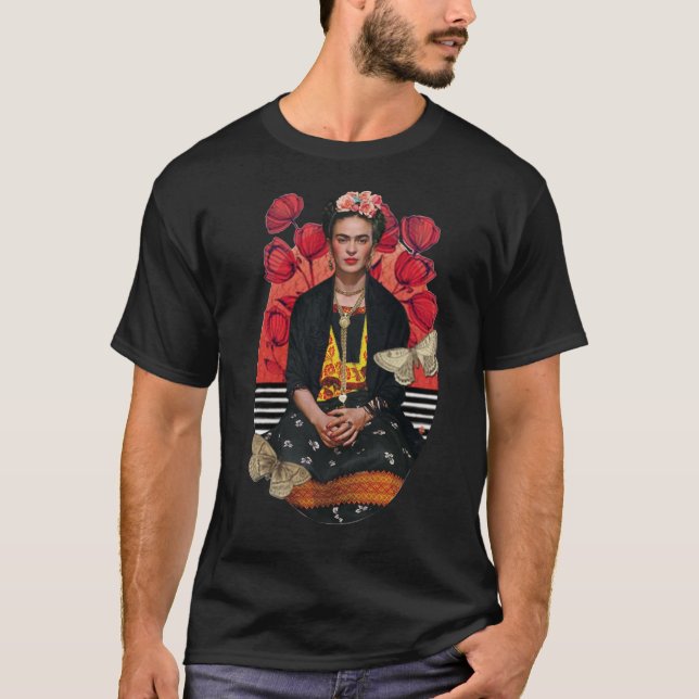 Pop Art Frida Kahlo Shirts Gift For Men Women Girl (Front)