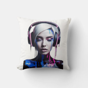 Pop Art Friends: Music and Laughter Tee Cushion