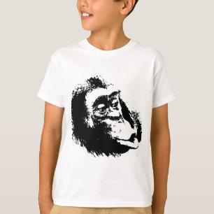 Pop Art Funny Chimpanzee T-Shirt