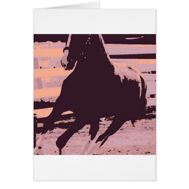 Pop Art Galloping Horse (Front)