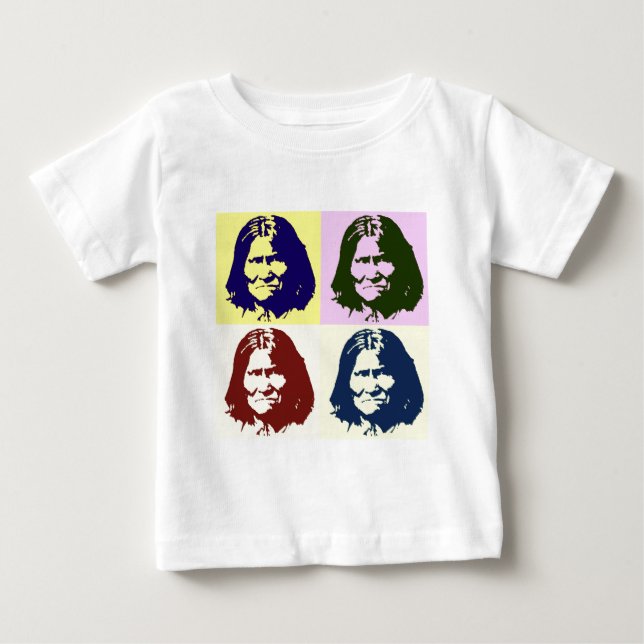 Pop Art Geronimo Baby T-Shirt (Front)