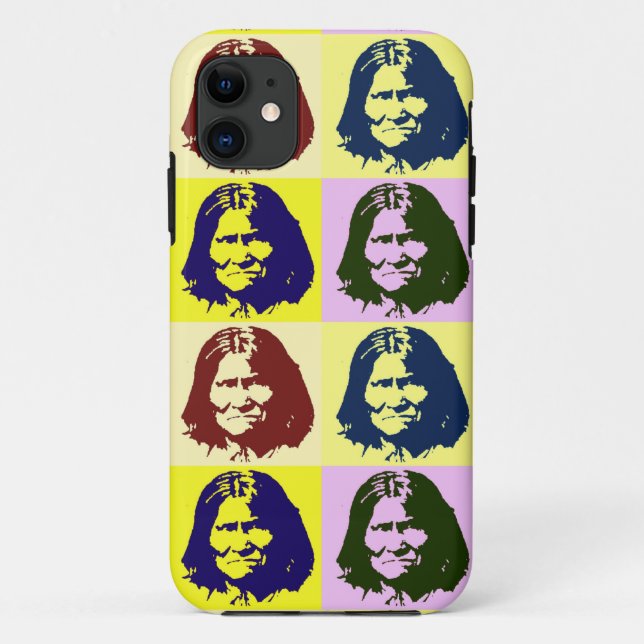 Pop Art Geronimo Case-Mate iPhone Case (Back)