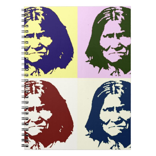 Pop Art Geronimo Notebook (Front)