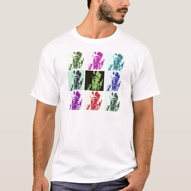 Pop Art Geronimo T-Shirt (Front)