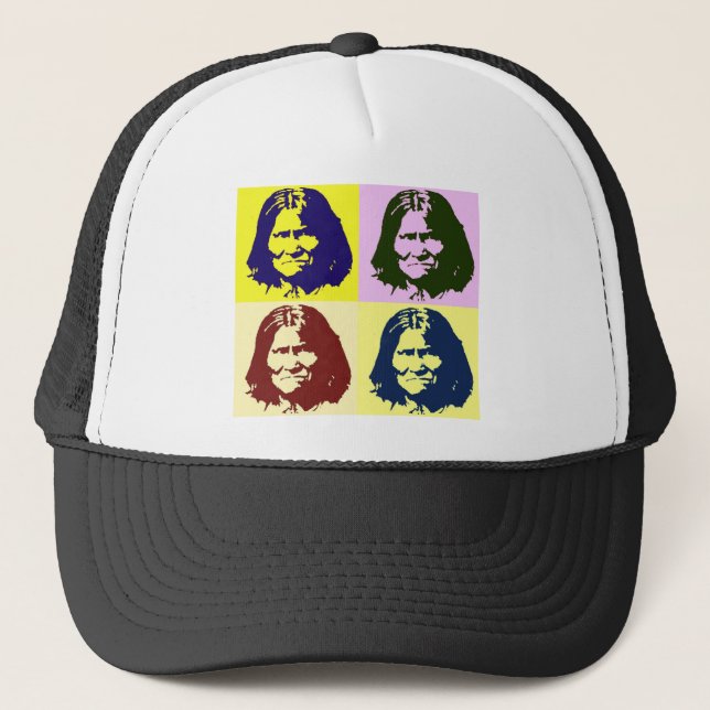 Pop Art Geronimo Trucker Hat (Front)