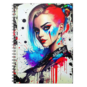 Pop Art Girl Notebook