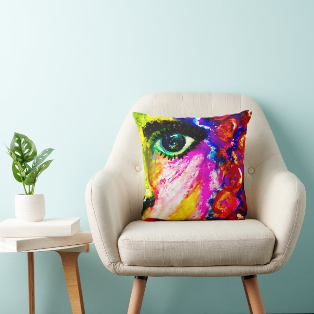 Pop Art Glam Pillow (Chair)