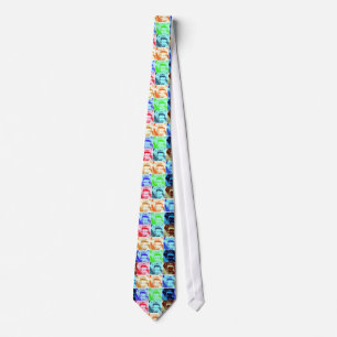Pop Art Gorilla Modern Chic Nec Tie