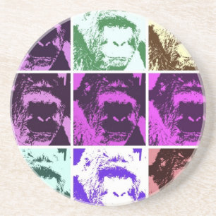 Pop Art Gorillas Coaster