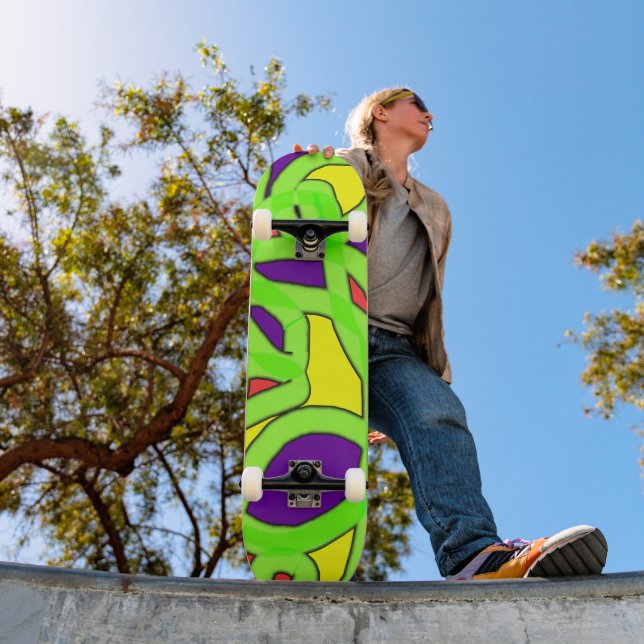 Pop Art Graffiti Skateboard (Outdoor 1)