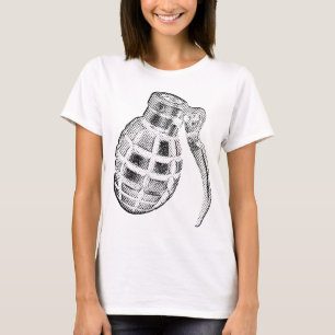 Pop art grenade T-Shirt