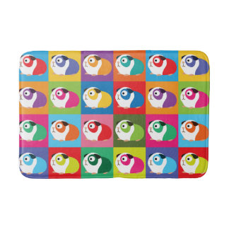 Pop Art Guinea Pigs Bath Mat