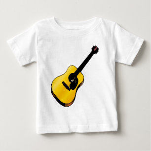 Pop Art Guitar Baby T-Shirt