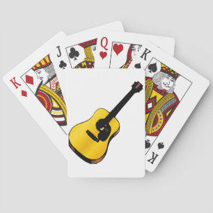 Pop Art Guitar Playing Cards